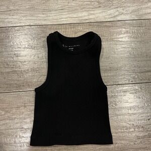 FP Movement Ribbed Racerback Tank Top Black XS TPIP Activewear